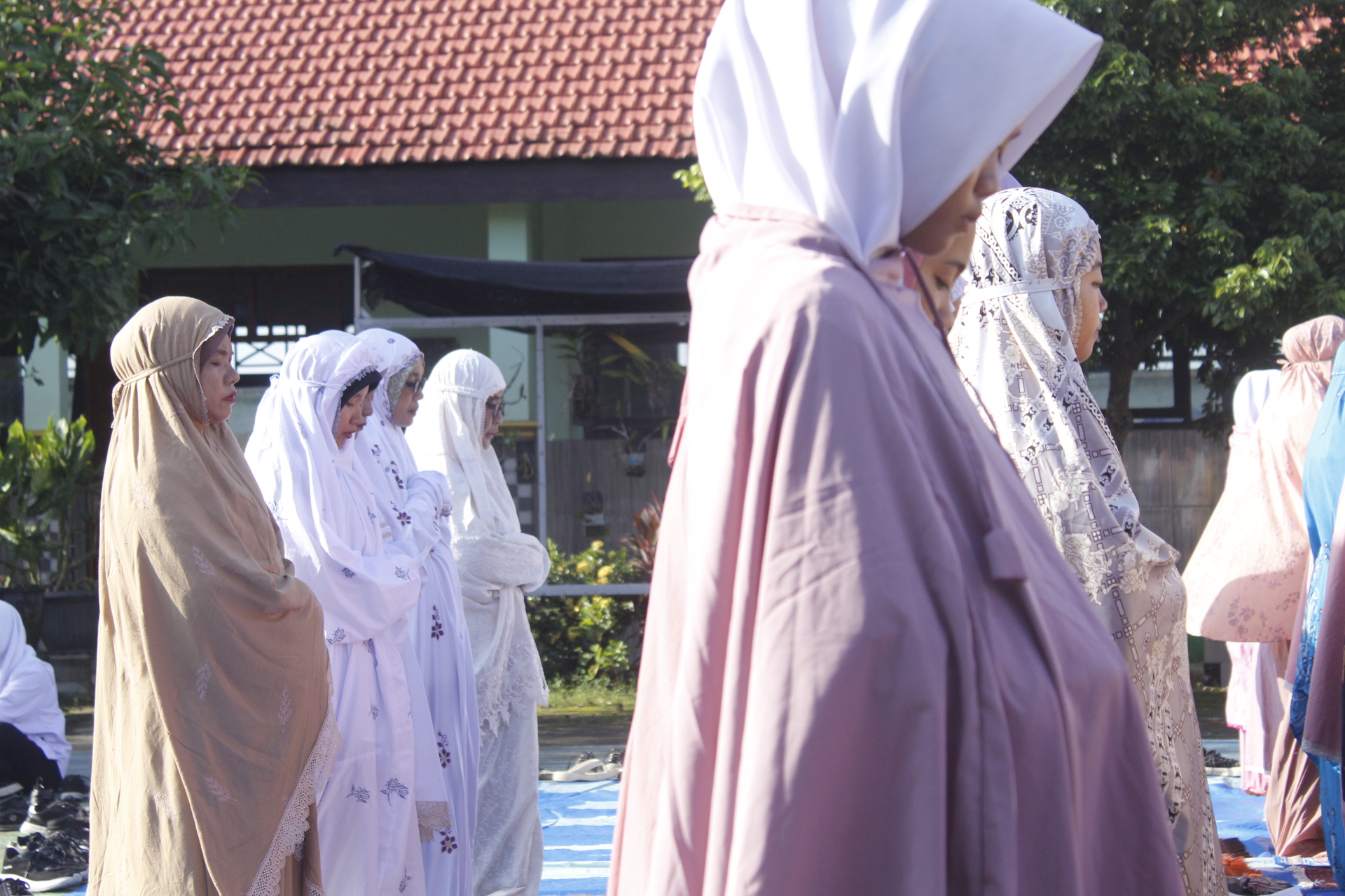 Menyambut Semester Genap dengan Sholat Duha dan Istighosah Bersama