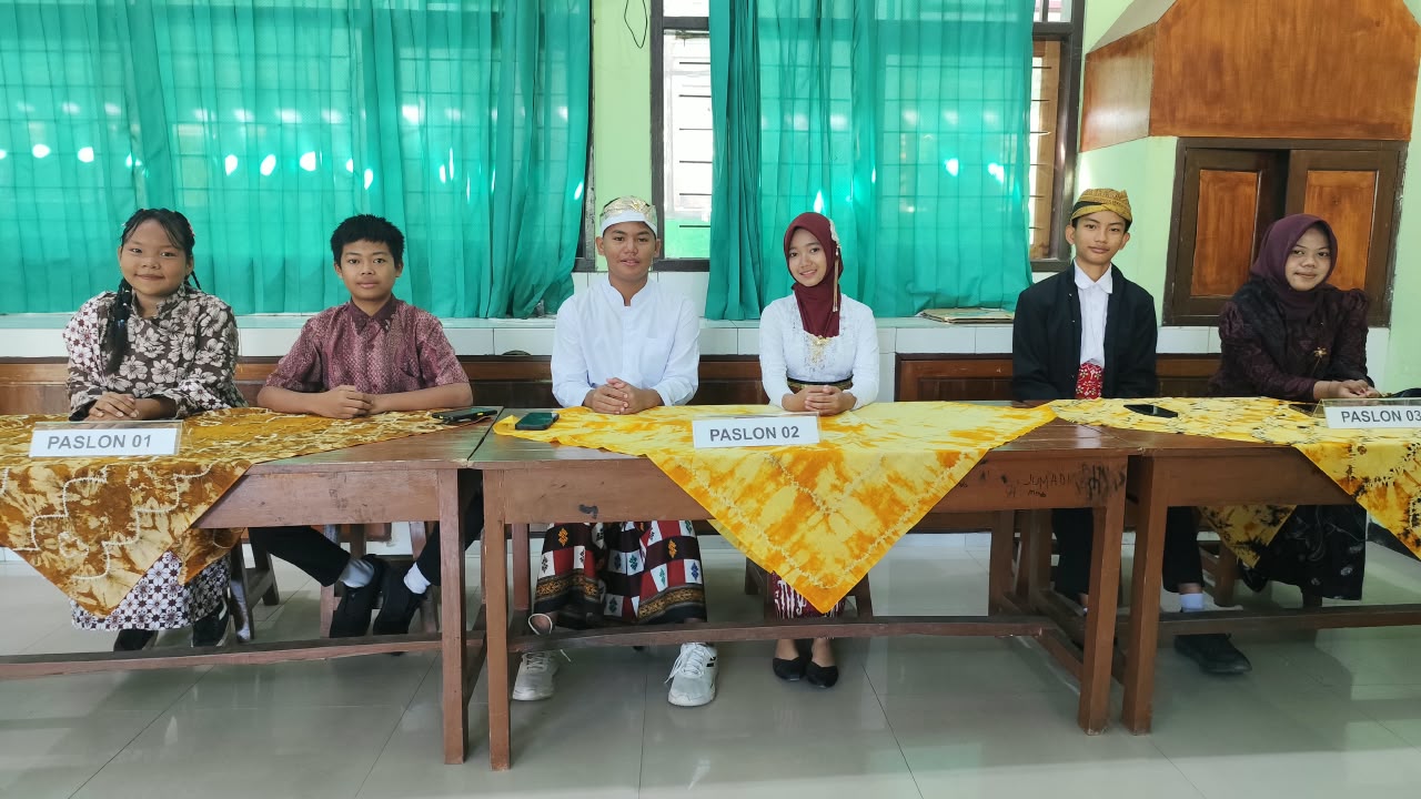 MEWUJUDKAN PEMIMPIN AMANAH  PEMILIHAN KETUA OSIS SMP Negeri 2 GUDO 2026